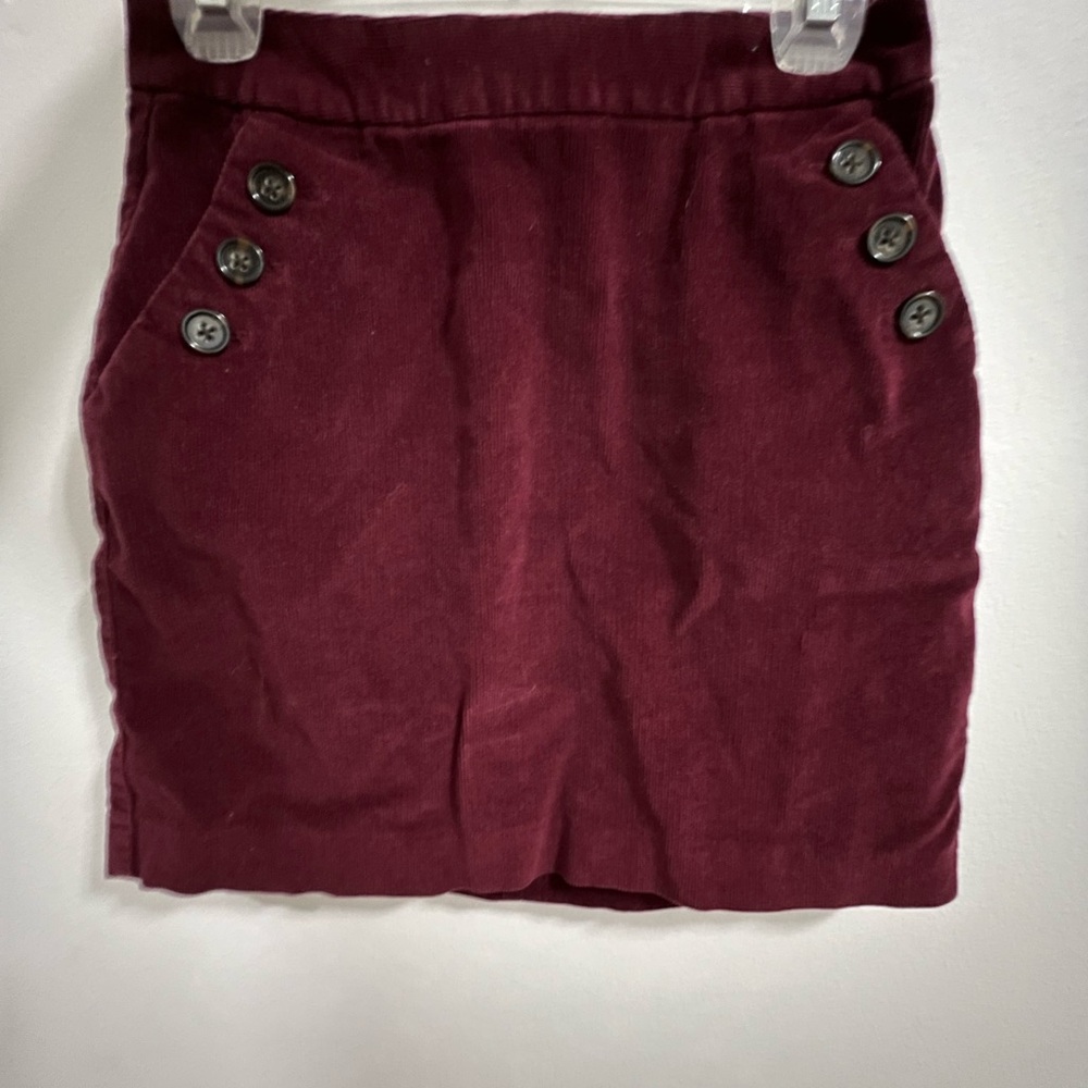 Banana Republic Deep Red Skirt